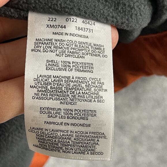 Columbia Center Ridge Lined Windbreaker Jacket Mens Medium Colorblock NEW - Picture 7 of 14